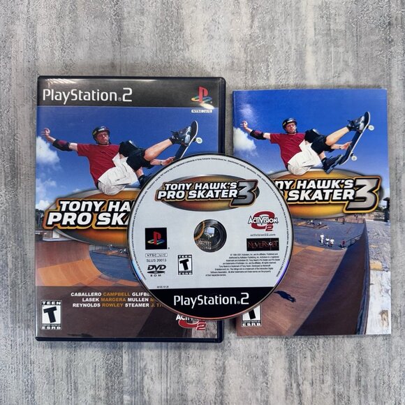 Tony Hawk's Pro Skater 3 PS2 Greatest Hits (PlayStation 2, 2001) CIB Tested - Picture 1 of 6